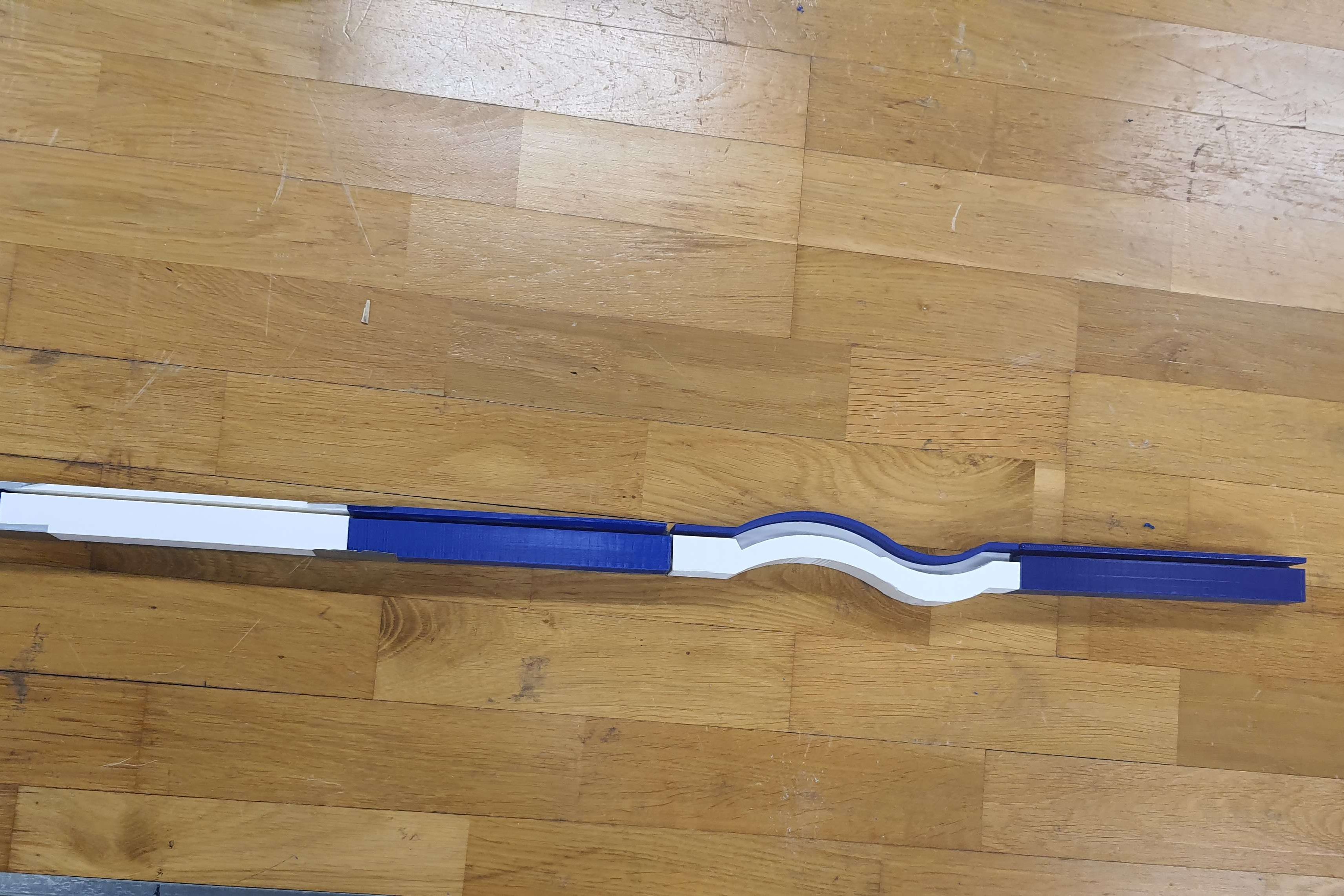 3D printed tracks were tested with different track heights